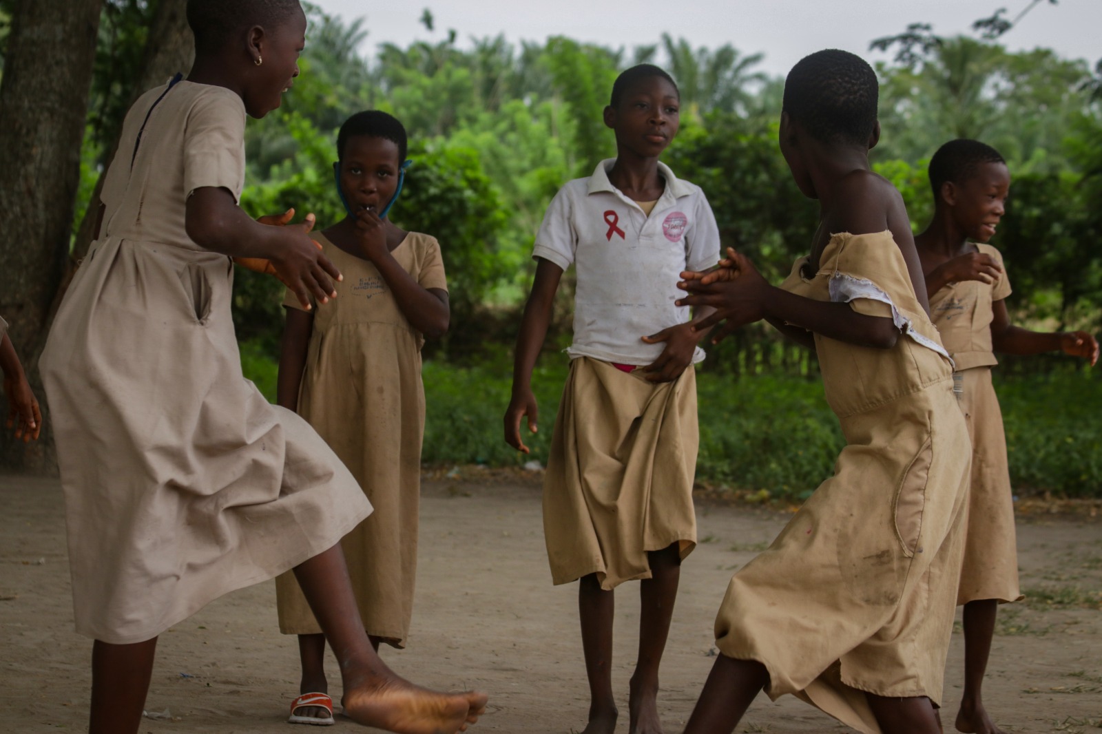 Enfants à l'école